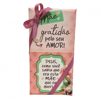 Barra De Chocolate | Mãe gratidão pelo seu amor